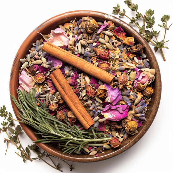 “Aligned Flo” Loose Leaf Herbal Tea Blend