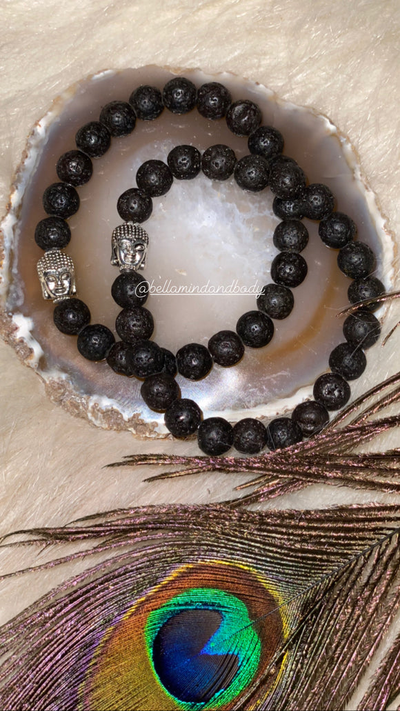 Buddha Lava Bracelet